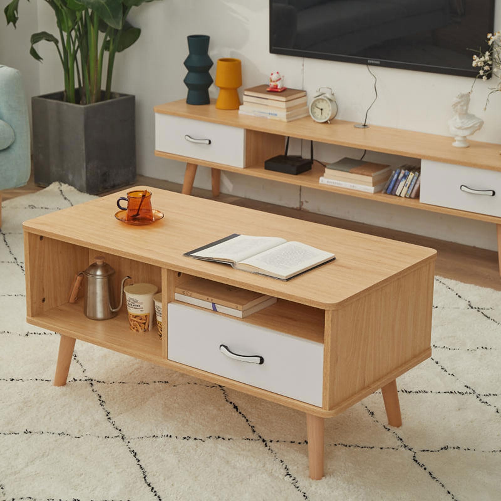 Amazon.com: Home Decor Living Room Table, Coffe Tables Sofa Side