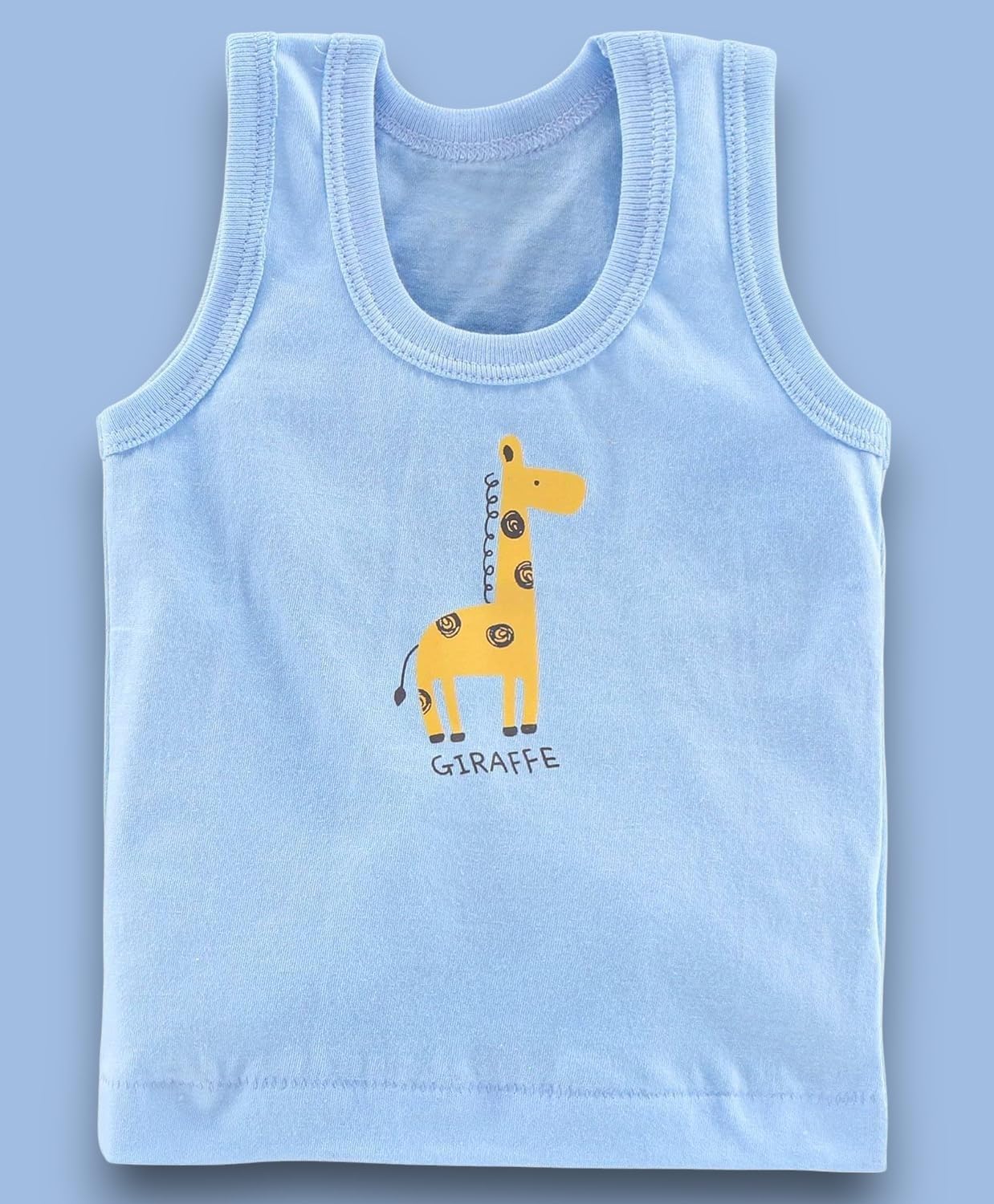 SHAMRIZ Baby Boys Cotton Innerwear Set – Printed Vest & Bloomers | Sleeveless Baniyan, Sando, Ganji & Camisole | Kids Briefs, Hipster Shorts & Knickers with Soft Elastic – Summer Wear (10, 3-4 Years) 3