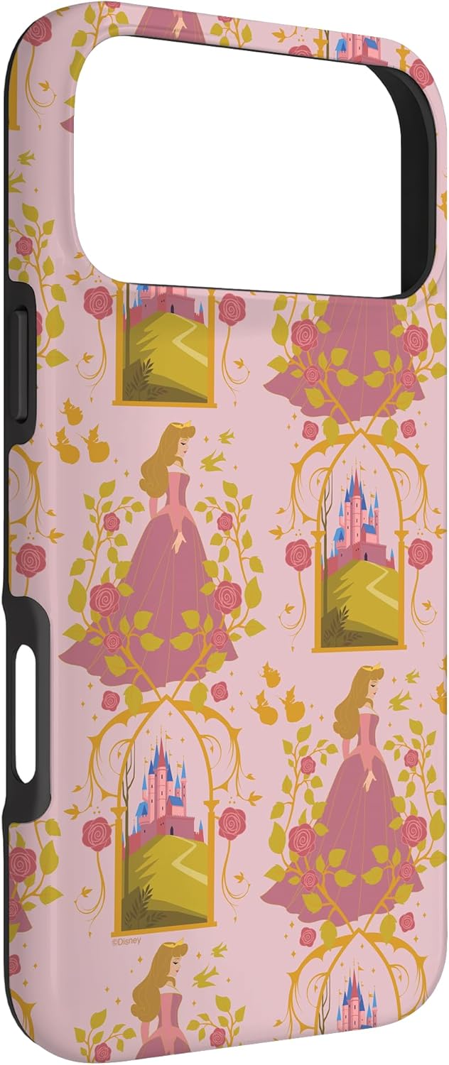 Disney Princess Sleeping Beauty Anniversary Aurora & Castle Case for iPhone 17 Pro Max