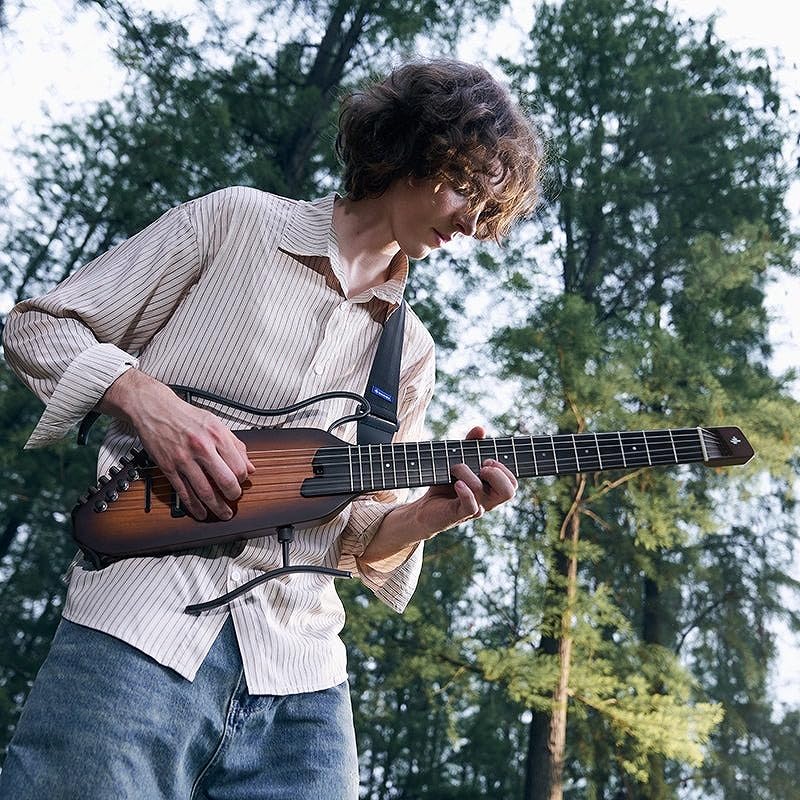 Amazon | Donner HUSH-C ブラック エレガットギター イヤホン