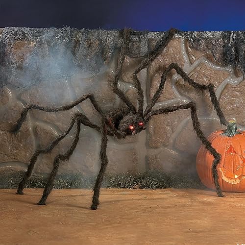 Miniatura 3 de Fun Express - Araña peluda con ojos rojos para Halloween - Decoración del hogar - Accesorios decorativos - Acentos para el hogar - Halloween - 1