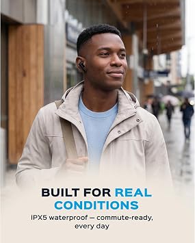 TREBLAB X8 True Wireless Earbuds - Active Noise Cancelling, Bluetooth 5.4, IPX5 Waterproof, 40H Playtime, Dual ENC Mics, Comfortable Fit for Running, Sports, Gym, Travel - Exceptional Sound Quality