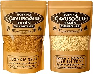 Odun Ateşinde Kavrulmuş Susam 250g + Beyaz Susam 250g