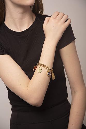 Miniatura 3 de Ben-Amun Jewelry - Pulsera de oro con múltiples dijes inspirados en la vendimia