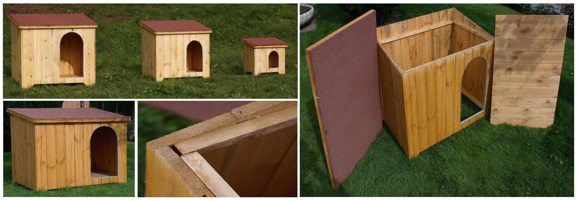Cuccia per Cani in Legno Spessore 16 mm. Serie Slim Modello [300/02/ES]