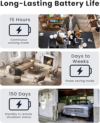 Miniatura 3 de Mini cámara oculta 4K de doble banda 2.4/5GHz WiFi cámara de seguridad interior con detección humana AI, visión nocturna, almacenamiento