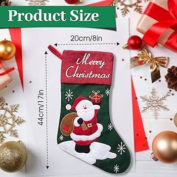Amazon.co.jp: 名前入りサンタクリスマスストッキング 7パターン