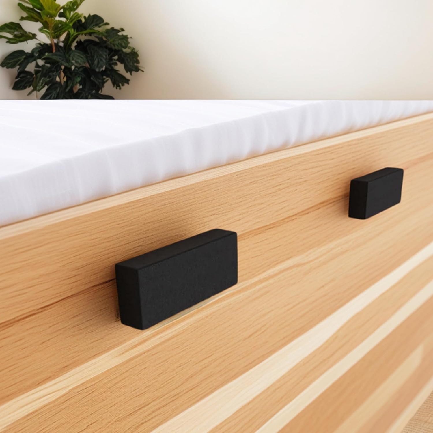 20 PCS Headboard Stoppers for Wall - EVA Foam Pads for Furniture, 10PCS 15mm &10 PCS 5mm Wall Protectors, Bed Noise Stoppers, Anti-Vibration Bumpers, Felt Couch Stoppers