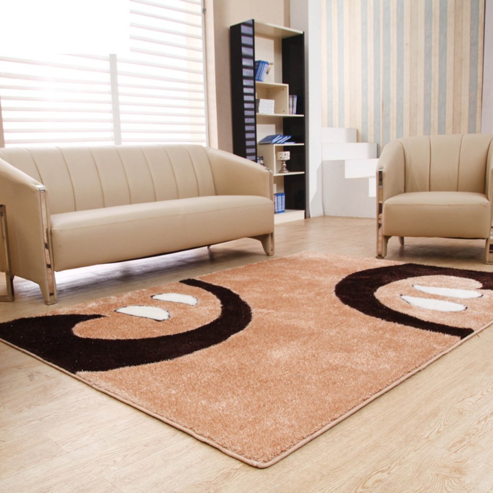 Carpet-stretch yarn, Modern minimalist, Bedroom, Coffee table, Study, Entrance, Foot pad-I 140x200cm(55x79inch)