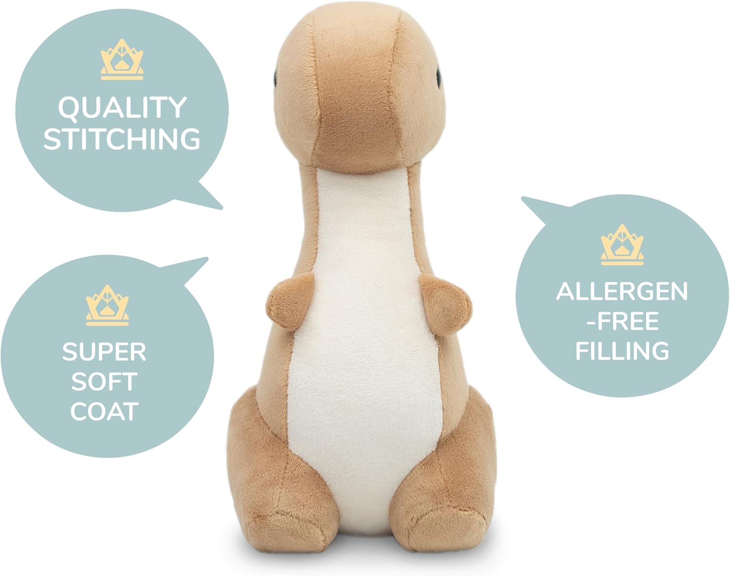 Bellzi Spinosaurus - Cute Stuffed Animal Plush Toy - Adorable Soft Spinosaurus Toy Plushies and Gifts - Perfect Present for All Ages - Spyni - Image 3