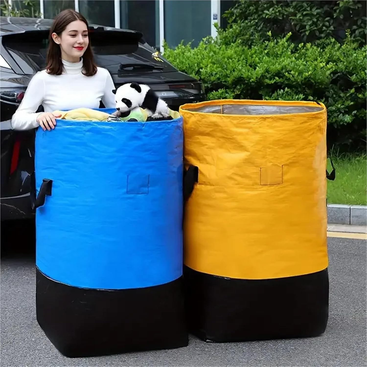 Large Capacity Waterproof Clothing & Comforter Storage Bag ﻿(140L)