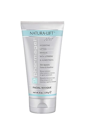 Pharmagel Natura-Lift Masque Facial Hidratante Levantamiento y Anti-Envejecimiento Máscara de Arcilla Hidratante Rostro - 6 oz Nuevo y mejorado