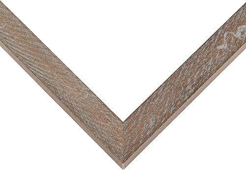 Miniatura 9 de Marco de madera maciza de 16 x 26 pulgadas, ancho de 1 pulgada | Profundidad del marco interior 0.875 pulgadas | Marco de fotos rústico Kashton