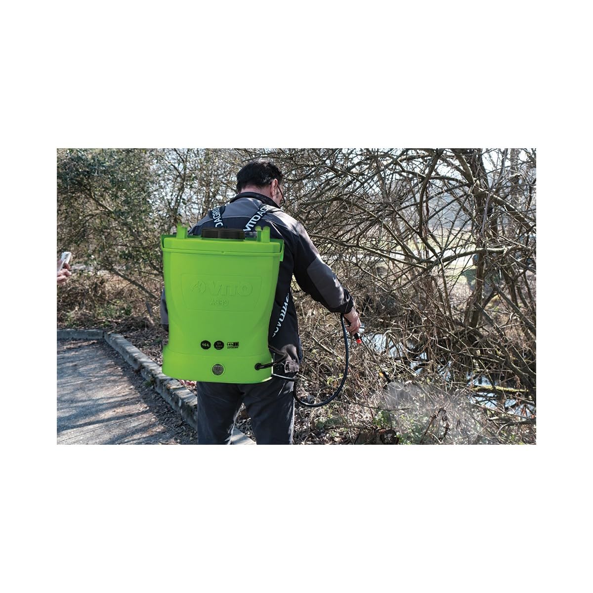 VITO - Lance téléscopique de Rechange pour Pulvérisateur à Batterie 16L 510mm à 910mm