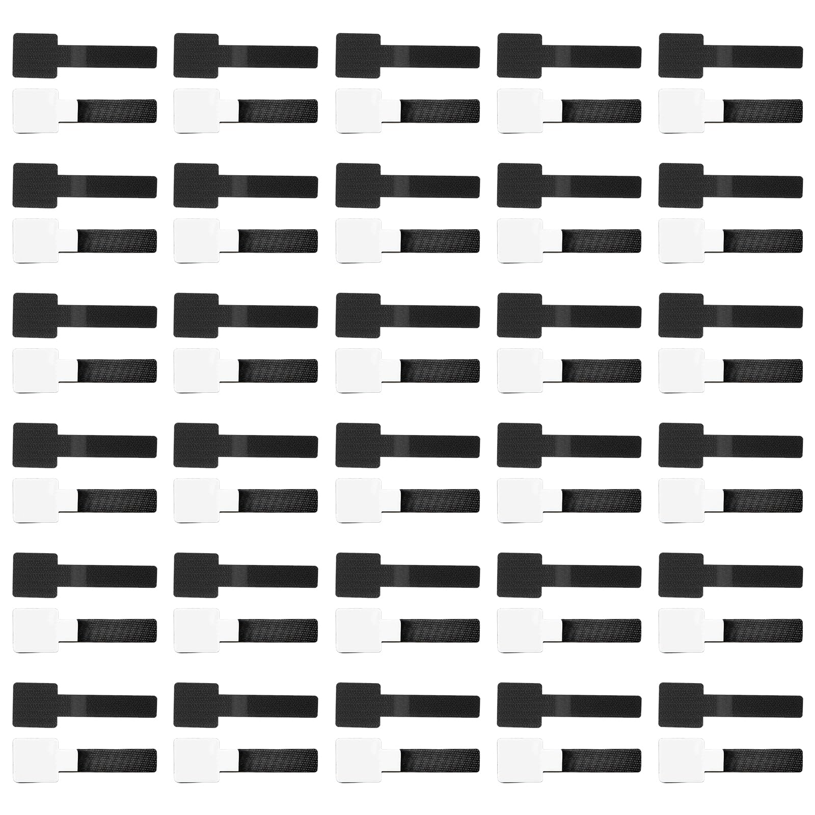 Maxtonser 60pcs Power Cord Storage Cable Manager Adhesive Cord Clips Cable Management Protector for Desktop Managements