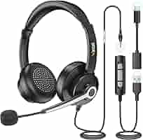 Wantek USBコンピューターヘッドセット 4個セット Amazon.co.jp: WantekヘッドセットUSB 片耳 ノイズキャンセ