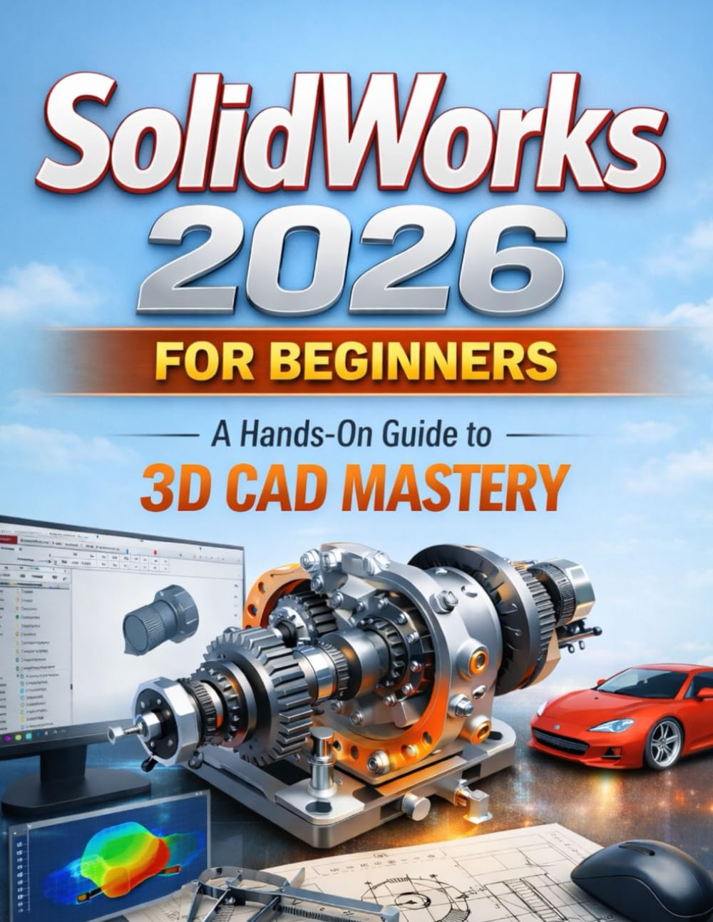 SOLIDWORKS 2026 for Beginners: A Hands-On Guide to 3D CAD Mastery