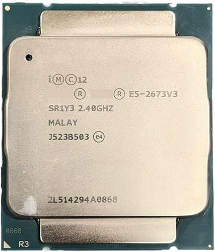 CPU Prosesor E5 2673 V3 2.4GHz 12-Core 30M LGA 2011-3 E5 2673V3 CPU Responsive and Powerful