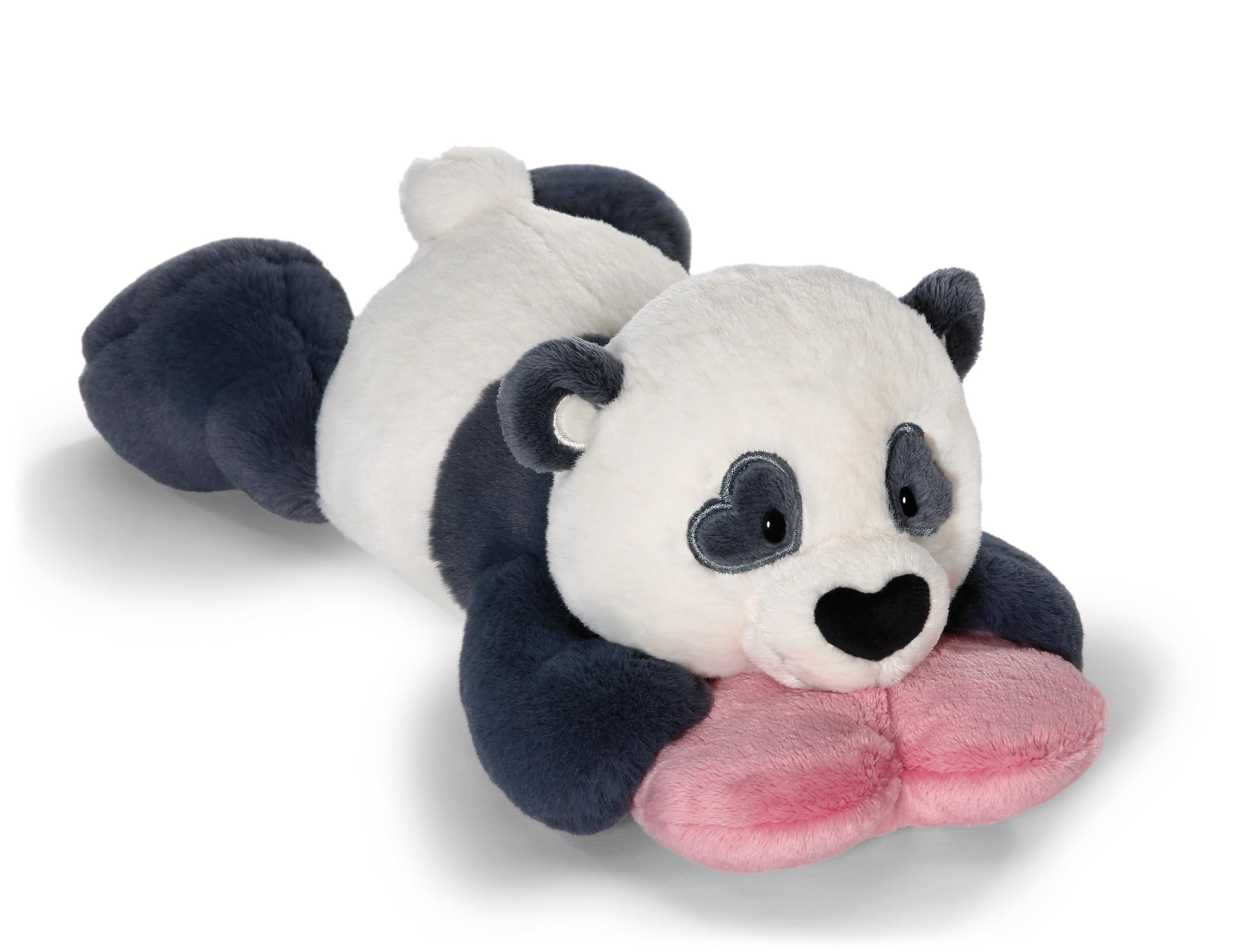 NICI Chill Panda Con Cuore, Peluche Morbido 20cm, Nero, Compagno Di Coccole Per Bambini E Adulti, Idea Regalo 61795 - 4