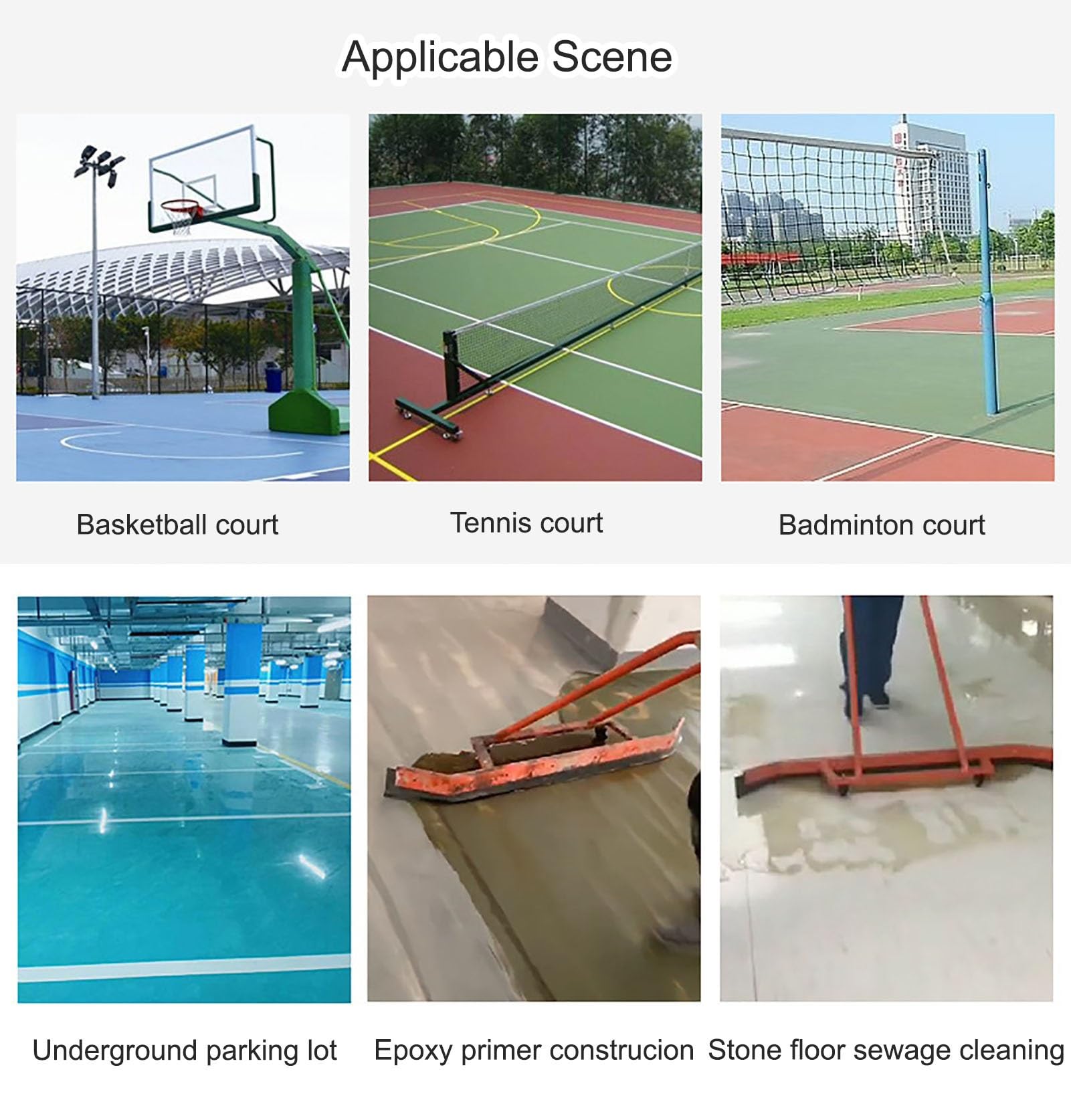 Wasserabzieher aus Aluminiumlegierung, Besen, Regenschützer, Sport-Basketball-/Tennisplatz-Rakel, schnelle Reinigung, Bodenoberfläche, Wasserschieber für Einkaufszentren, Keller, Grün, 137 x 100 cm (B