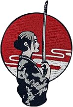 Samurai Grade Iron On Sew On Embroidered Patch