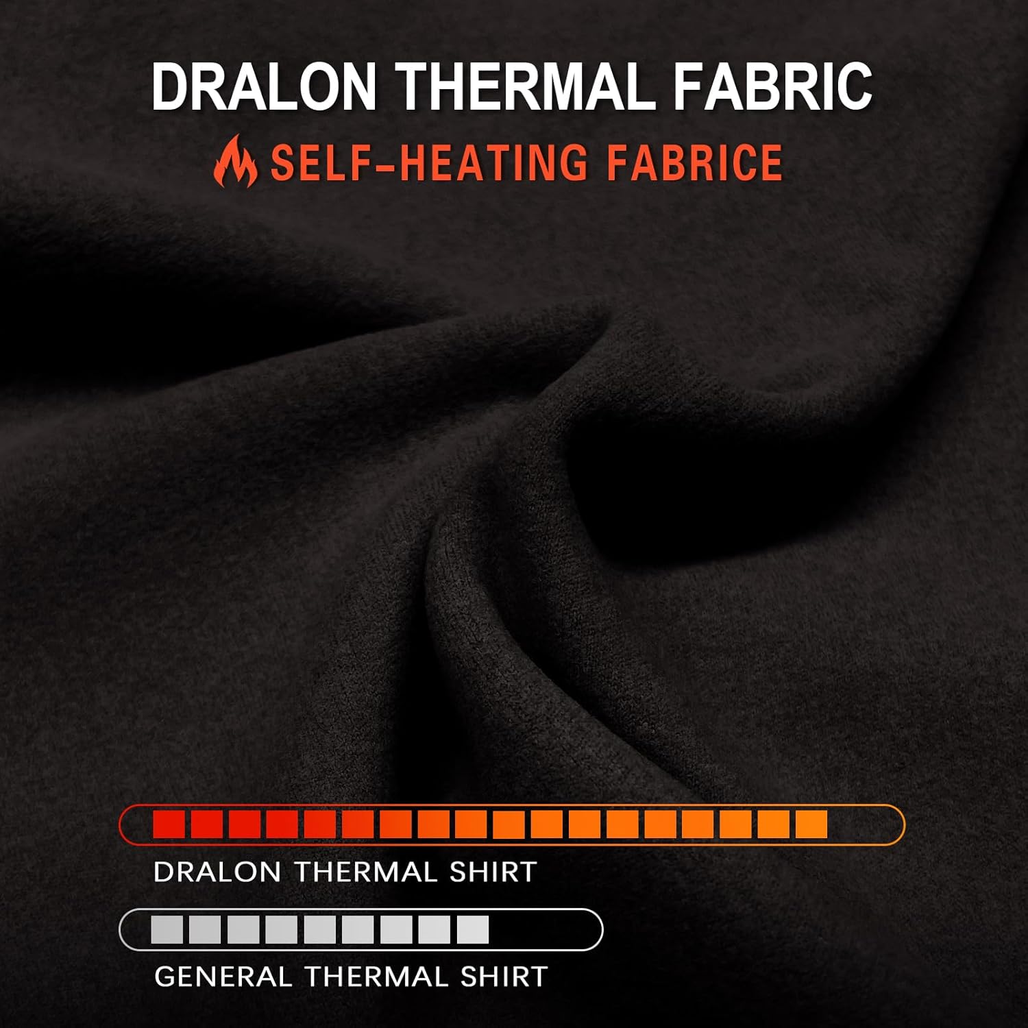 WOWENY Thermal Shirts for Women V Neck Fleece Lined Long Sleeve Base Layer Soft Warm Underwear Tops Cold Weather - Image 3