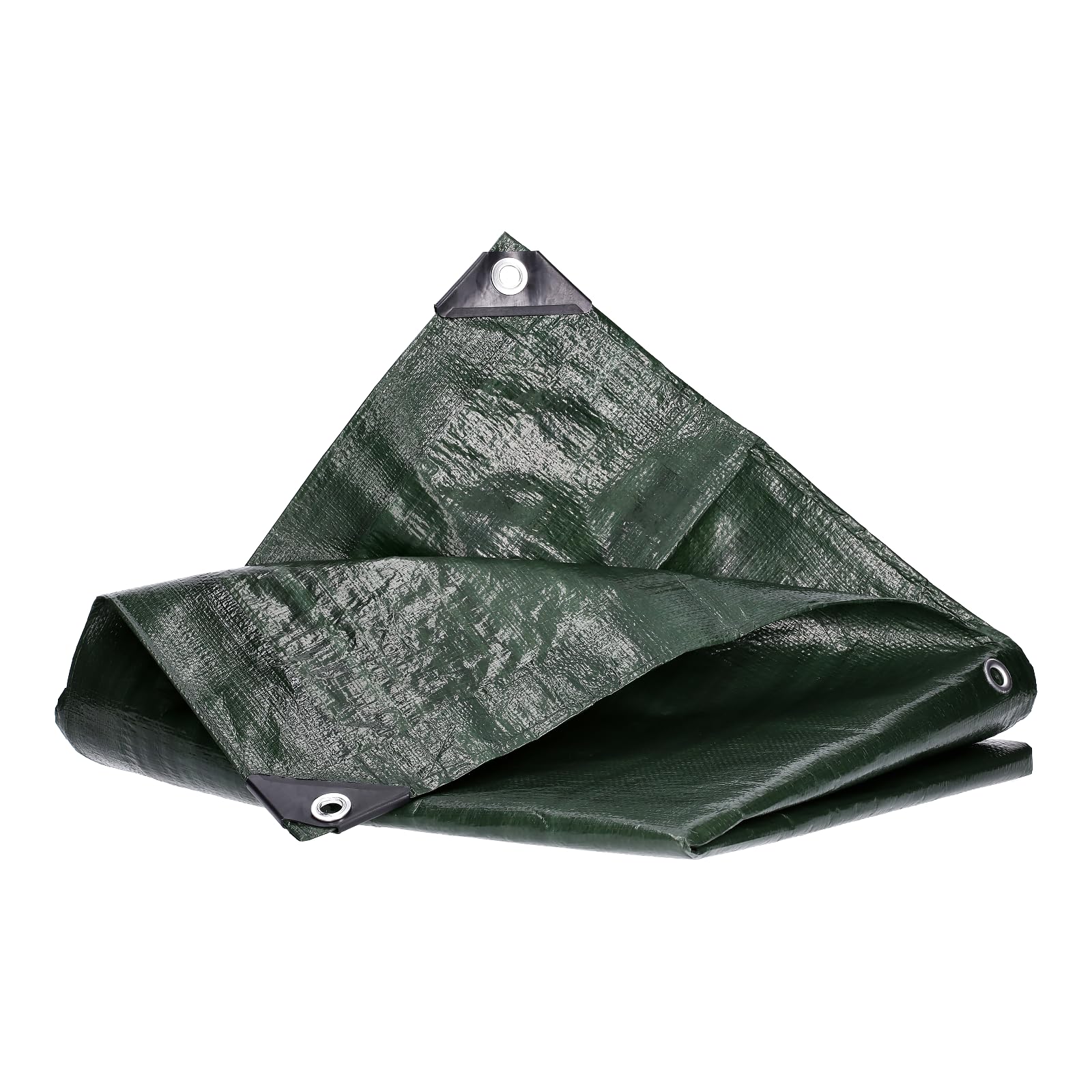 Lona de 5 m x 5 m, 260 g/m², con Ojales (50 cm de Distancia), Impermeable, Resistente a los Rayos UV, Lavable, Lona de protección, Cubierta de Madera, para Muebles de jardín, Barco, Piscina