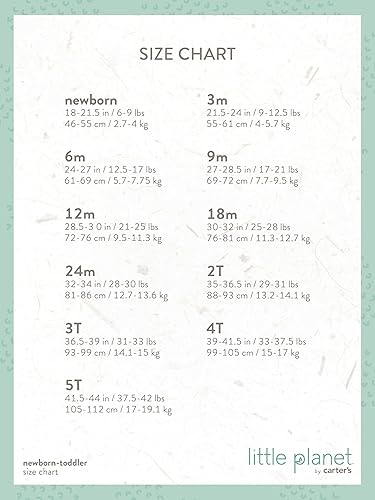 Vista 44 de little planet by carter's unisex-baby 2-piece Pajamas Made With Organic Cotton