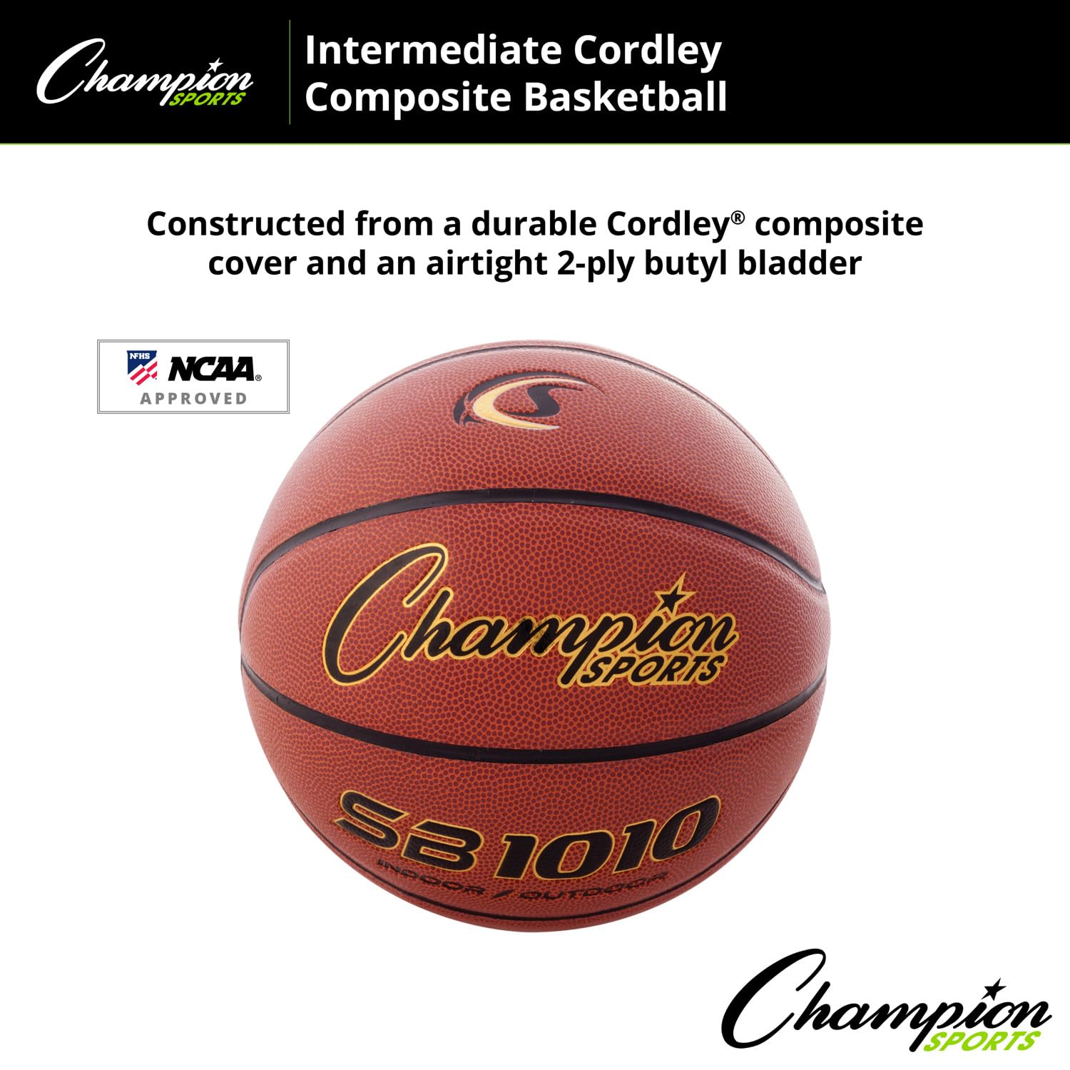 Champion Sports Balones de Baloncesto de Juego Compuesto