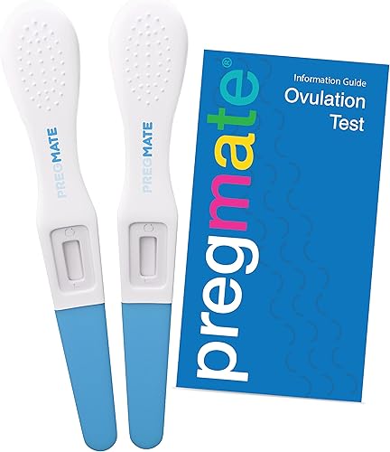 Vista 3 de Pregmate Kit predictor de 10 pruebas de ovulación a mitad de corriente (10 unidades)