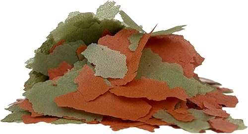 Miniatura 1 de Aquatic Foods Inc. Todos los copos de crecimiento y color de cíclidos para cíclidos africanos, sudamericanos y centroamericanos, mezcla de pellets