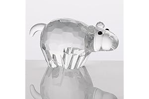 Qianwei Crystal Hippopotamus Gifts for Women