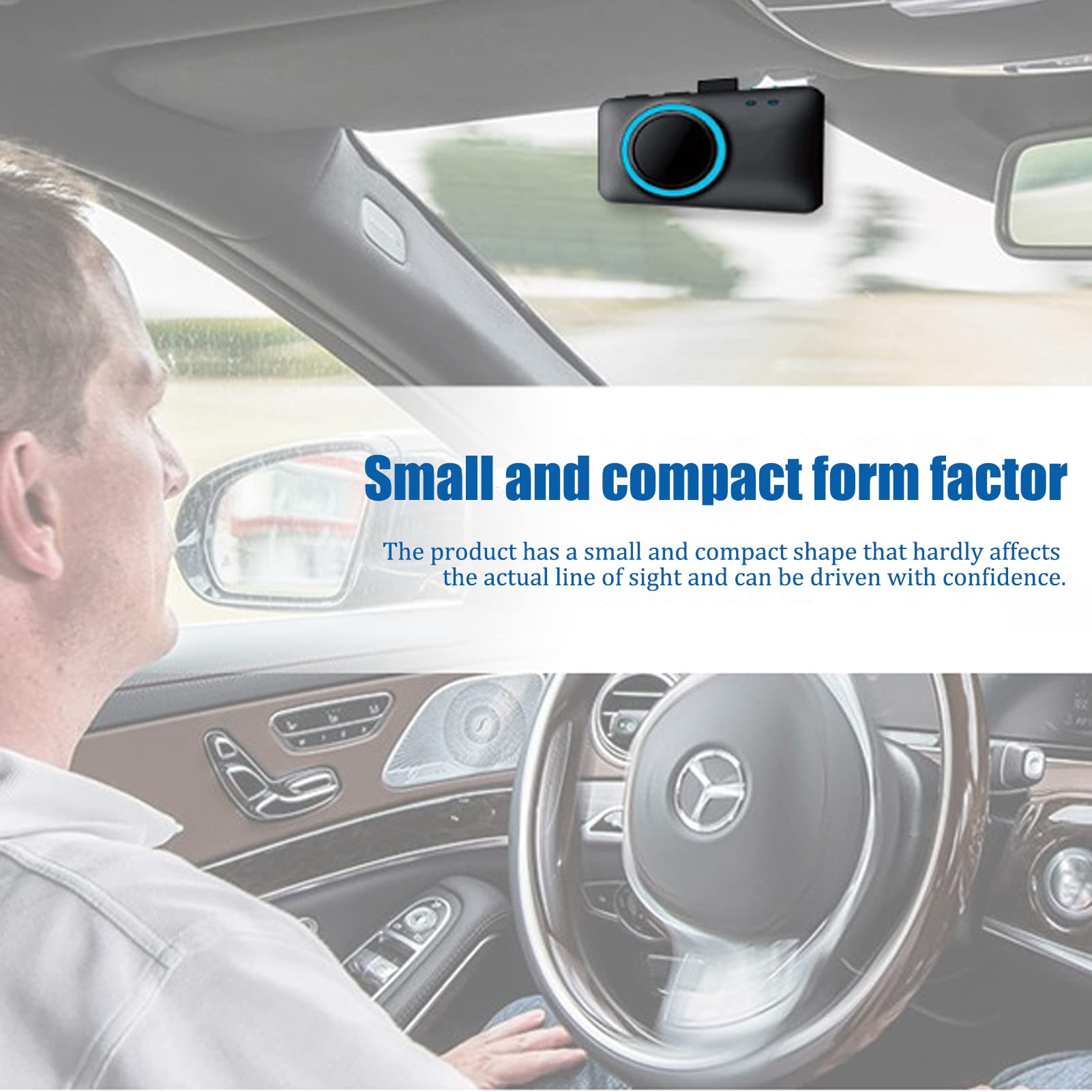 Sicheres Gerät Anti-Schlaf, Auto-Ermüdungsfahrwarnung Alarmgerät, Anti-Schlaf-Monitor Zubehör für sicheres Fahren, durch Erkennungstechnologie Sprachwarnungen