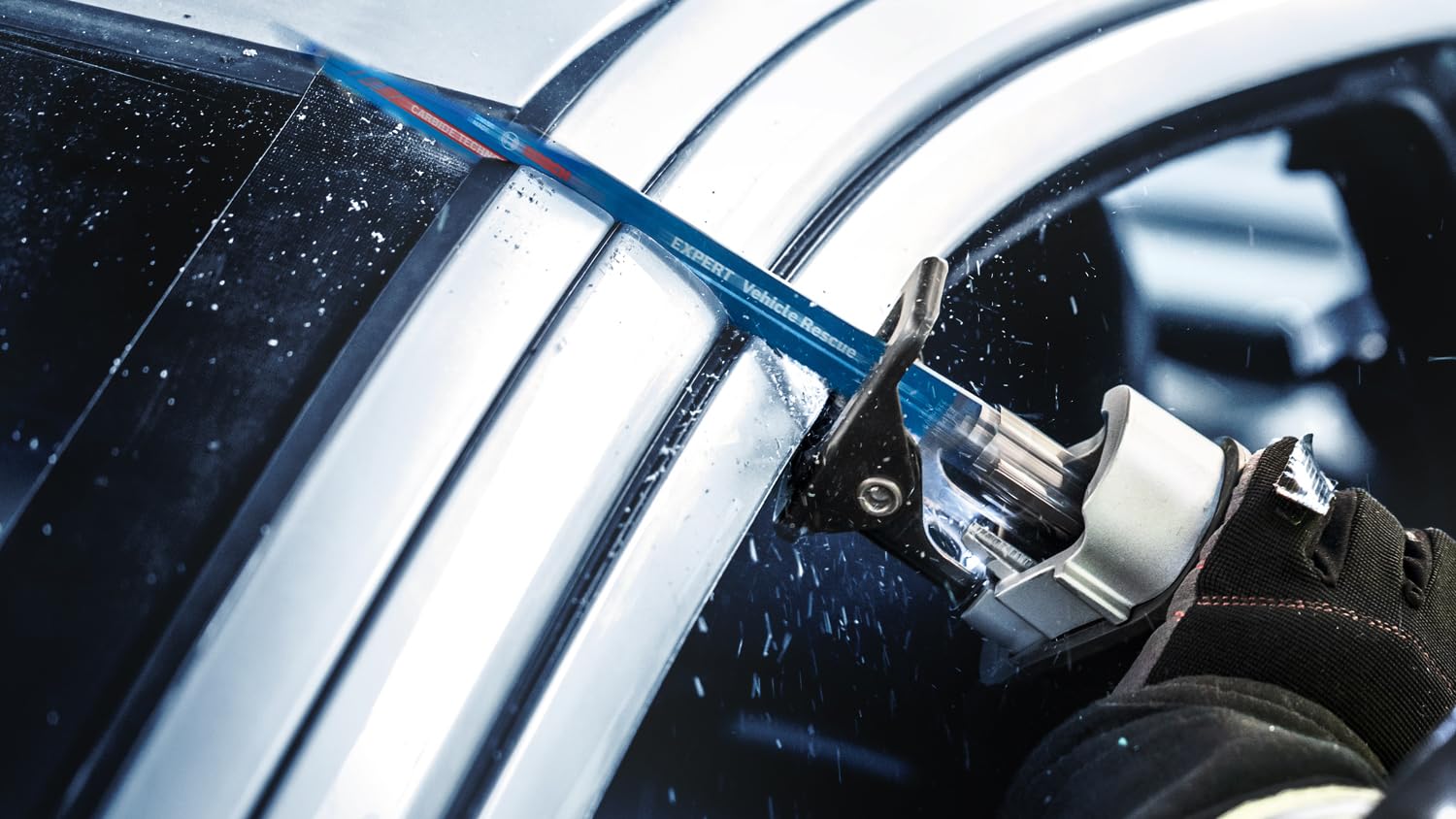 Bosch Professional 3x Expert ‘Vehicle Rescue’ S 1157 CHM Säbelsägeblatt (für Glas, Zäher Stahl, Länge 225 mm, Zubehör Säbelsäge)