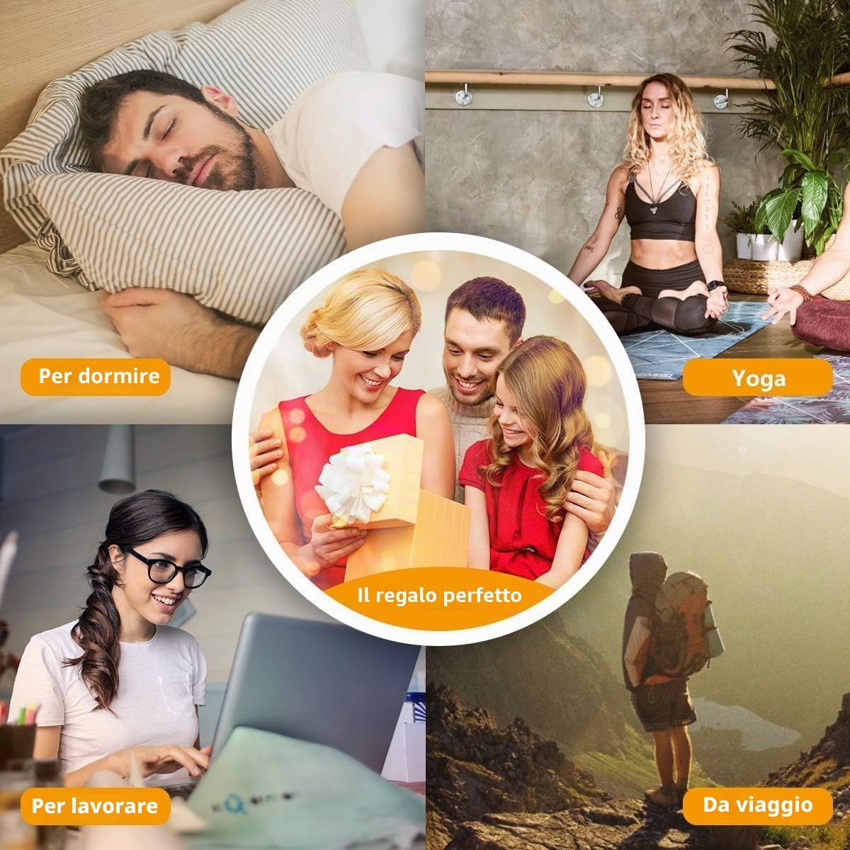Sound Machine Easysleep White Noise Machine con 25 suoni rilassanti e luci notturne con funzione di memoria, 32 livelli di volume e 5 timer di spegnimento alimentato da CA o USB per dormire relax
