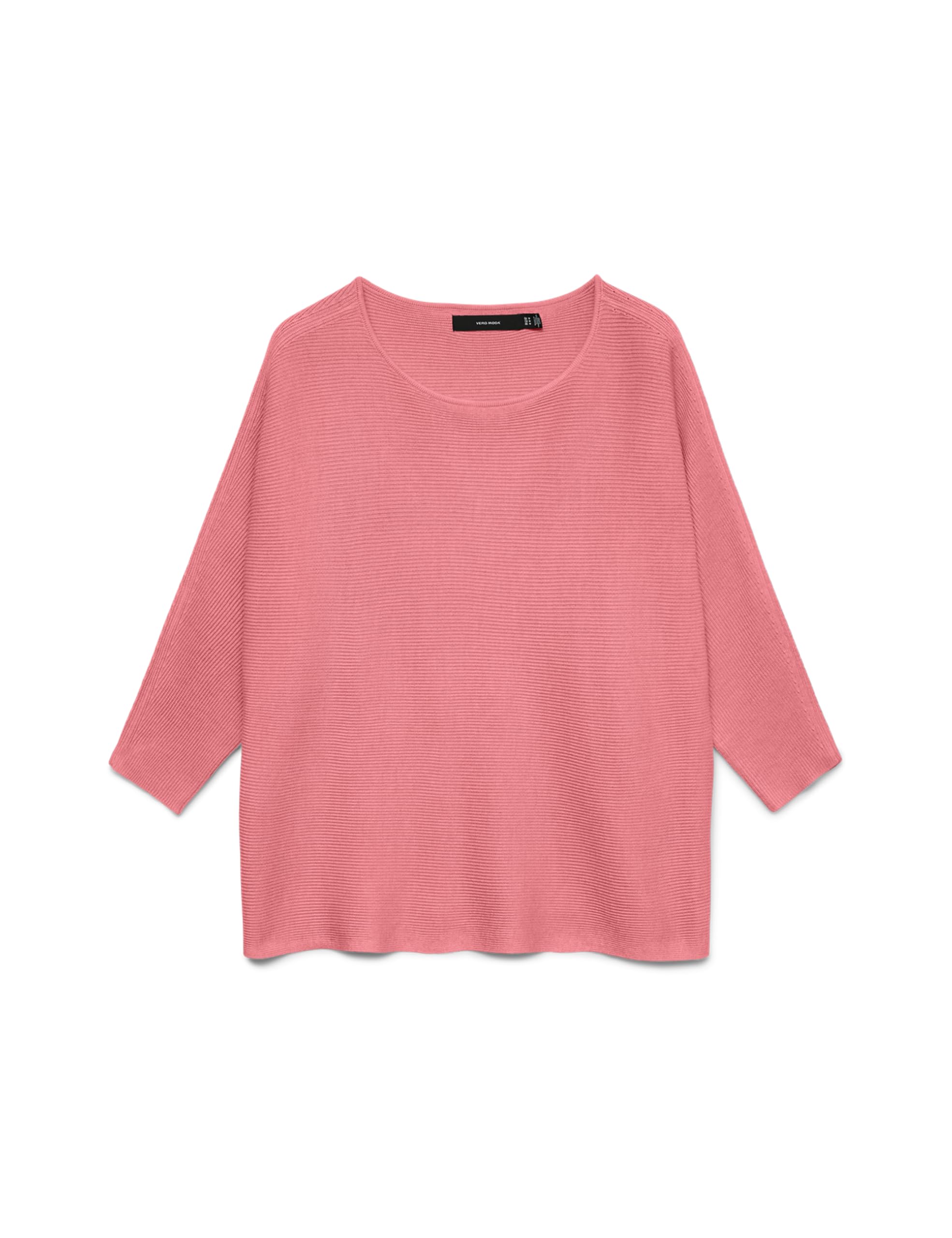 VERO MODA Vmnora 3/4 Boatneck Blouse Noos, Coral Paradise, M