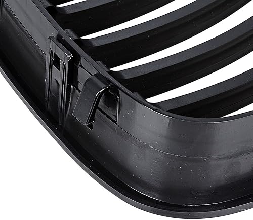 Vista 7 de CORP - Rejilla de riñón deportiva frontal negra brillante compatible con 2003-2006 E46 Serie 3 Coupé convertible de 2 puertas FaceLift LCI