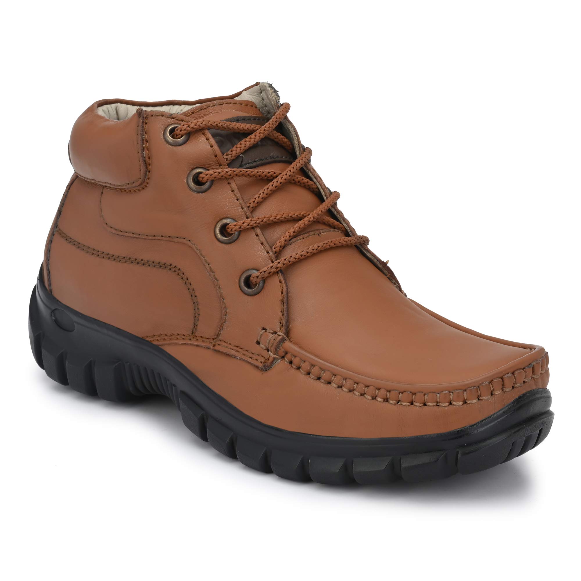 Punch Mens Genuine Leather Lace ups Biker|Riding|Outdoor|Safety|Hiking|Walking|Casual Sneakers Ankle Boots for Men 997BA (Tan, Numeric_9) (B0BYXHP8MG) Amazon Price History, Amazon Price Tracker