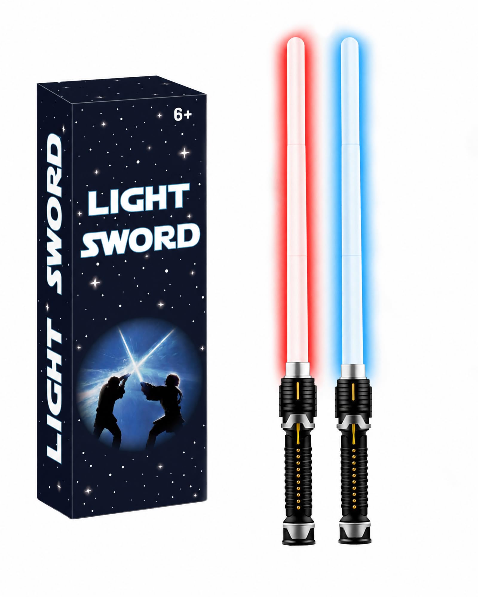 Amazon.com: VXQ Light Saber 2 Pack, Retractable LED Sword