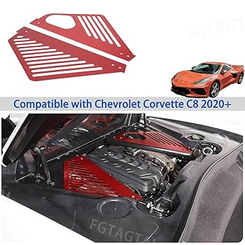 ２０２４年式　コルベット　C8 V型エンジン用カバー EOS 2020-2024 Chevrolet Corvette C8 Coupe Engine Cover