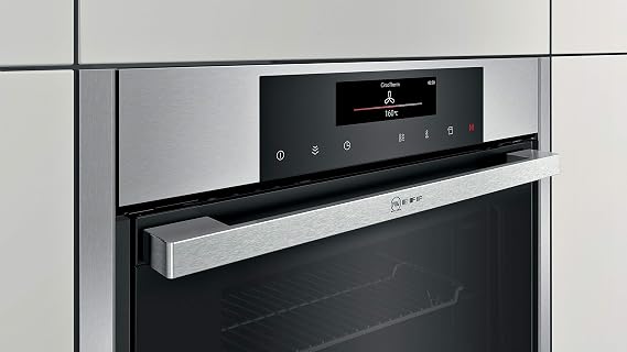 Neff B56VT62N0 forno Forno elettrico 71 L Acciaio inossidabile A+ :  Amazon.it: Casa e cucina