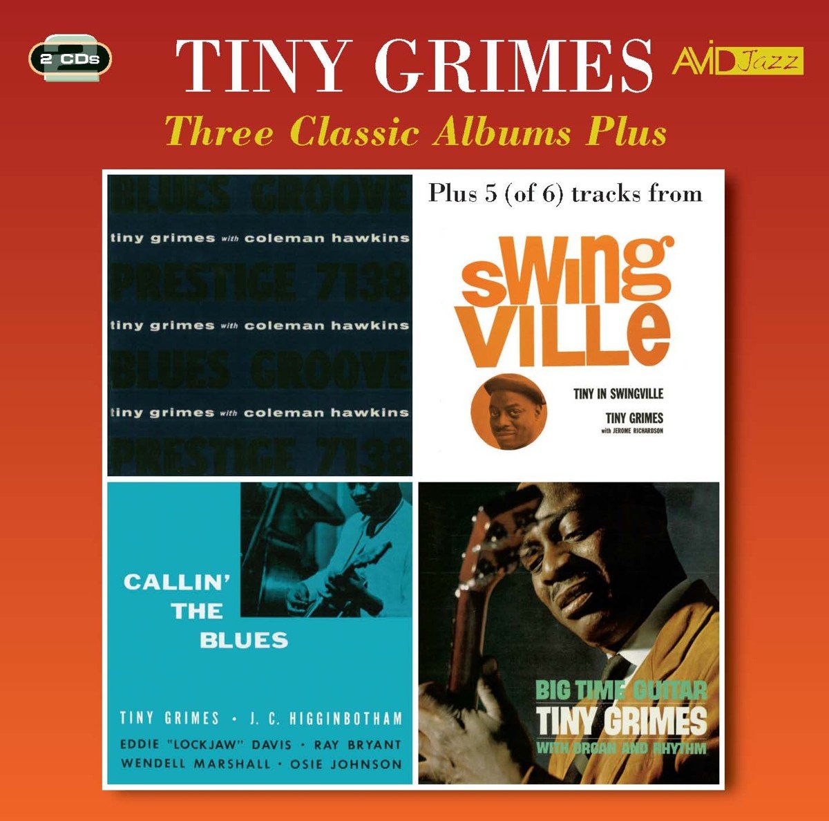 Three Classic Albums Plus (Blues Groove / Callin' The Blues / Big Time Guitar)