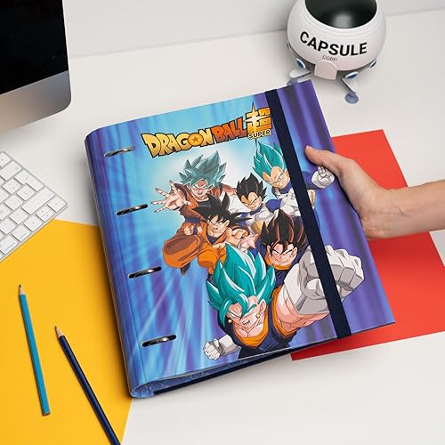 Miniatura 7 de Grupo Erik Carpeta de 4 anillas A4 - Dragon Ball 10.6 x 12.6 pulgadas - 10.6 x 12.6 in Carpeta de anillos A4, carpeta de documentos, regalos
