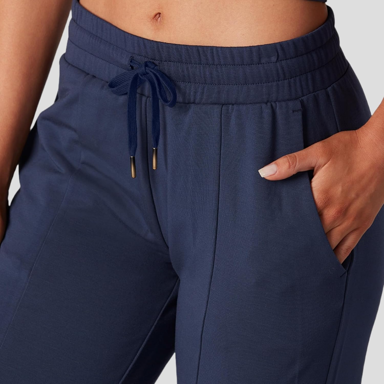 TAVI NOIR Joggers for Women - Drawstring Waist Athletic Workout Pants with Pockets, Lightweight Quick Dry for Yoga, Workout - Image 4