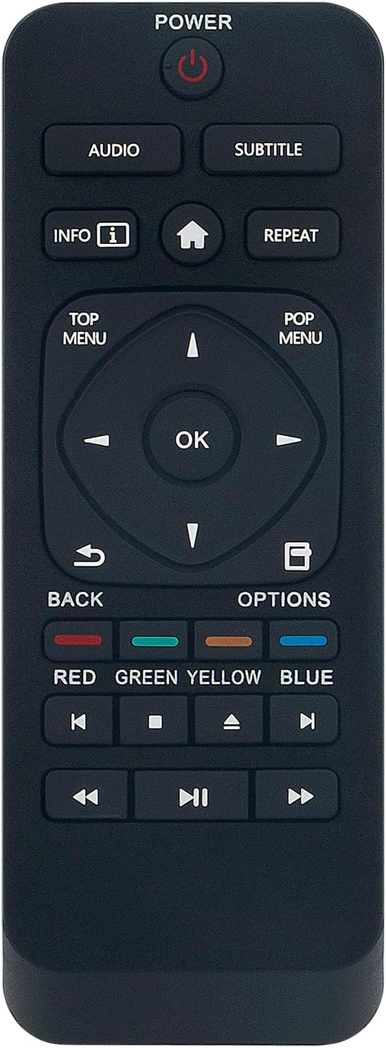 NC277 NC277UL Replacement Remote Control fit for Philips VCR/DVD Blu-ray Player Recorder BDP5502/F7A BDP5502/F7