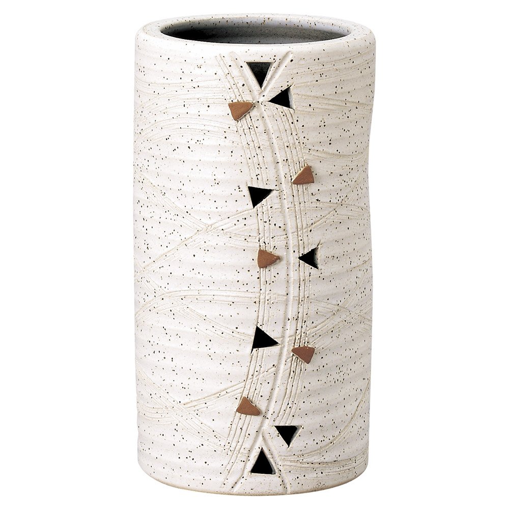 Amazon｜トライアングル傘立（S）（信楽焼） [22.5 x 42cm 5650g] 【傘