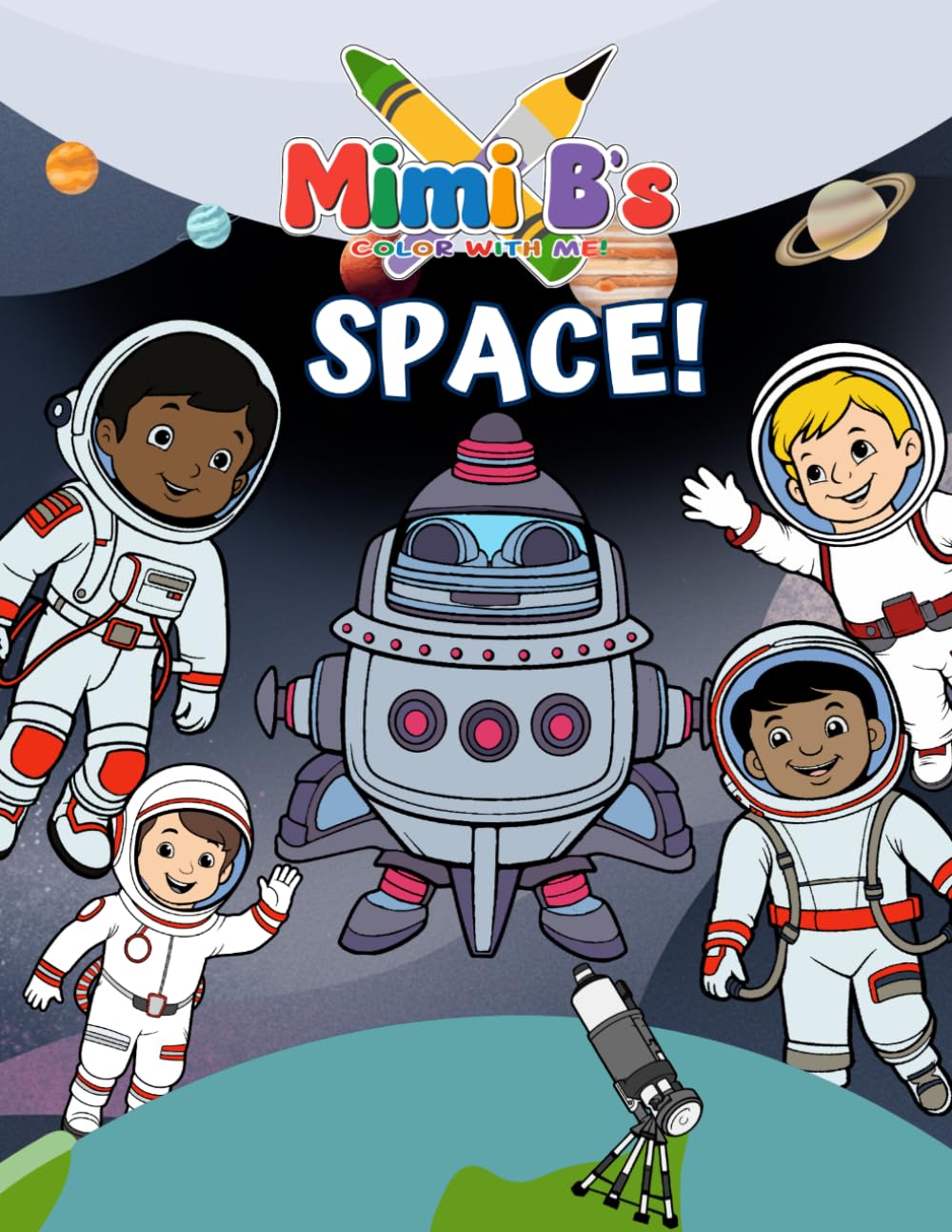 Mimi B's Color With Me! - Space