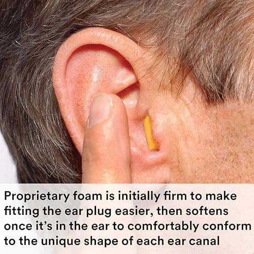 Miniatura 5 de 3M Tapones para los oídos, 5 paresbolsa de polietileno, E-A-R Classic VP312-1201, Sin cable, Desechable, Espuma, NRR 29, Para taladrar, Rectificar,