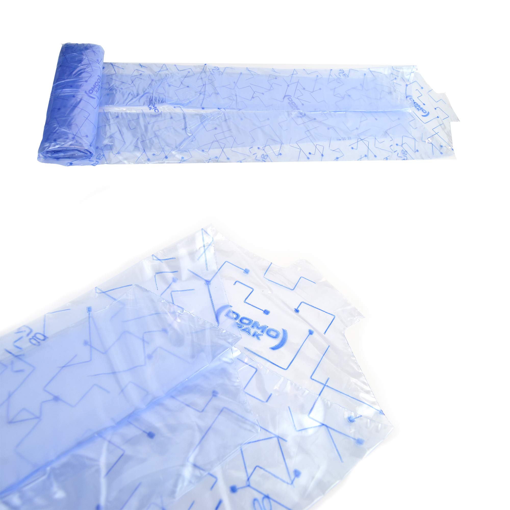 24 x DOMOPAK Fundas Prueba de polvo abrigos y prendas de vestir exteriores 65X140Cm.3Pz