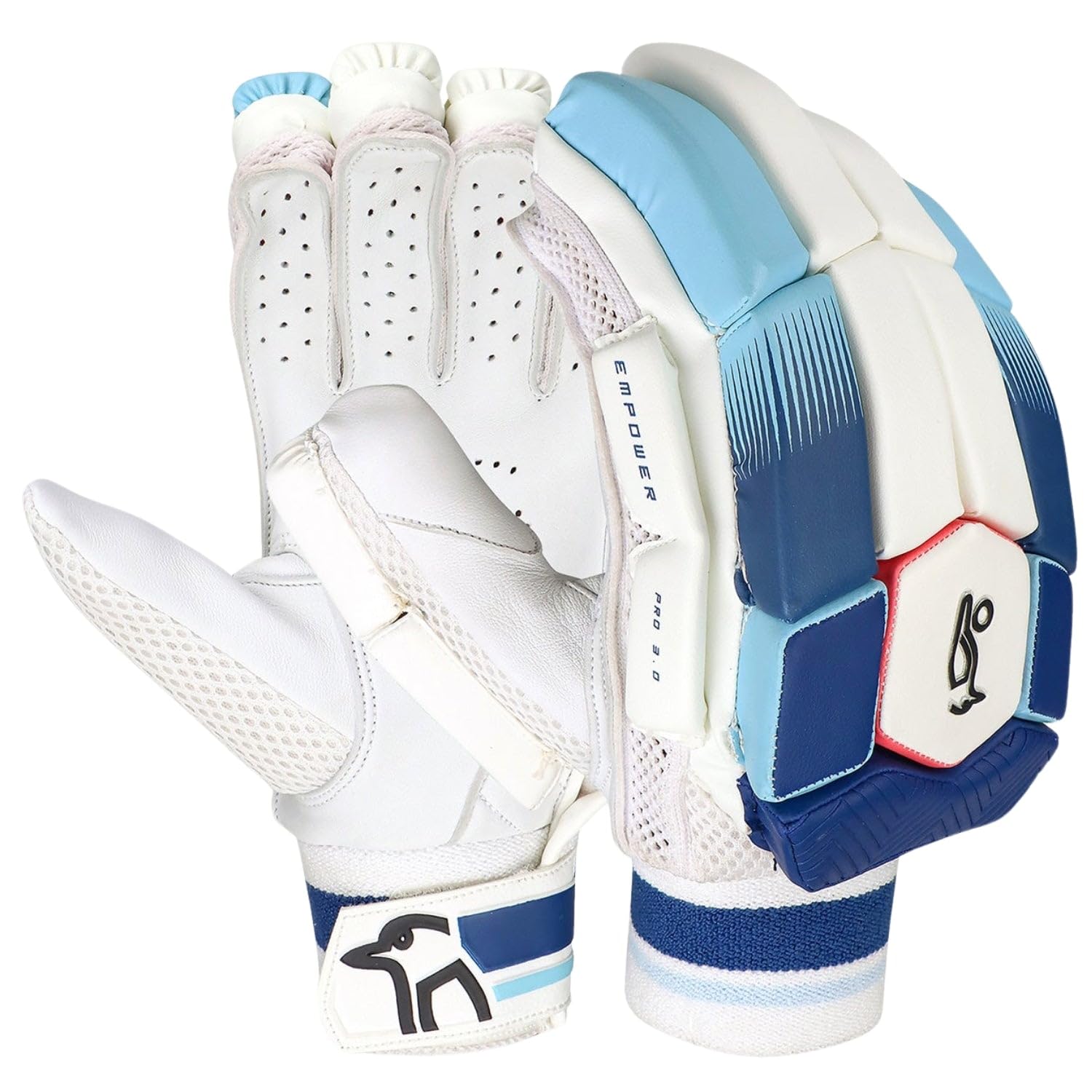 KOOKABURRA Empower Pro 3.0 Left Hand Batting Gloves | Lightweight, Flexible & Protective Cricket Gloves-image-32